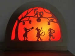 Atelier De Noest - Silhouet Voor In Lamp, Feestoptocht | Carnaval