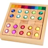 Bauspiel Combinatie Venster- En Glinsterblokken + Lucent Cubes