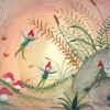 BijdeHansje Ansichtkaart Gnome Fairies