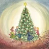BijdeHansje Ansichtkaart Kerstboom