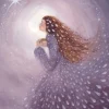 BijdeHansje Ansichtkaart Teardrop Star