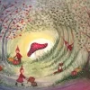 BijdeHansje Ansichtkaart Gnomes