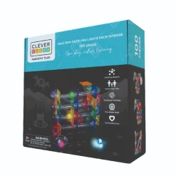 Cleverclixx Ball Run Dazzling Lights Pack Intense, 100 Stuks