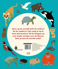 De Dierenatlas (flapjesboek) - Ingela Arrhenius