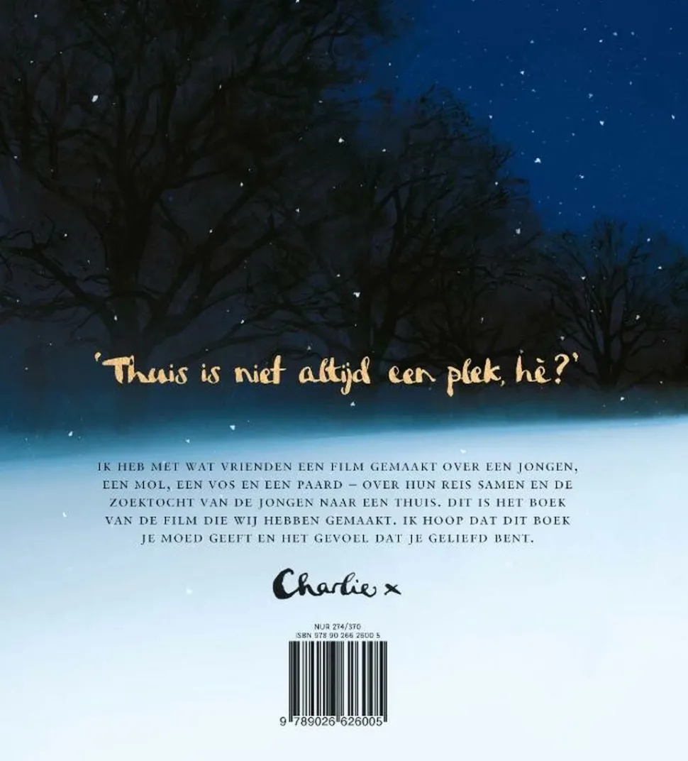 De Jongen, De Vos, De Mol En Het Paard, Het Geanimeerde Verhaal – Charlie Mackesy