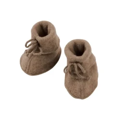Engel Natur - Slofjes Van Wolfleece, Walnut