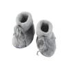 Engel Natur - Slofjes Van Wolfleece, Grey Melange