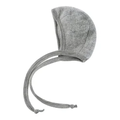 Engel Natur - Strikmutsje Van Wolfleece, Grey Melange