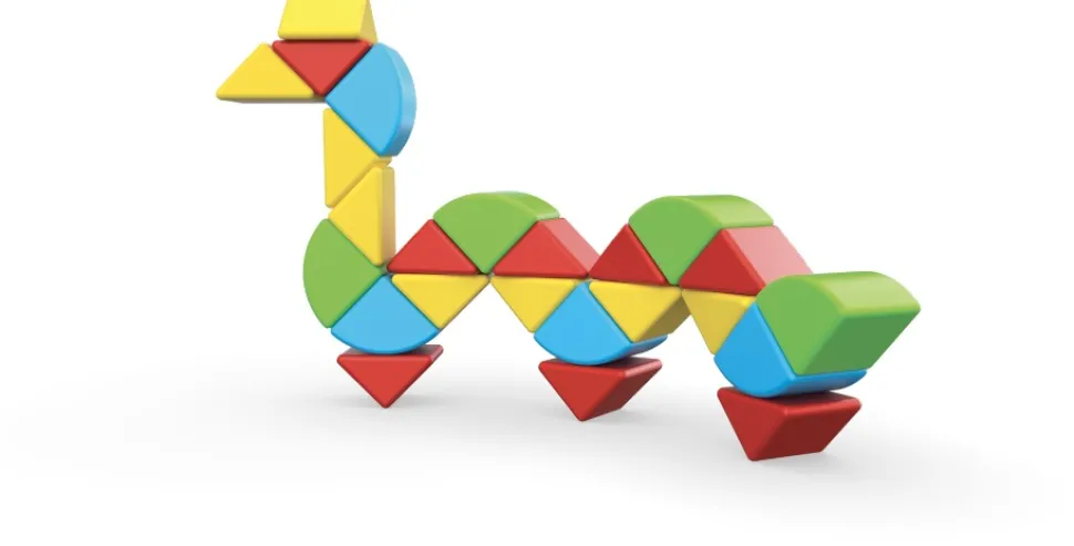 Geomag Magnetische Bouwblokken, 24 Stuks