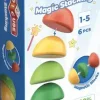 Geomag Magnetische Halve Stapelbollen, 6 Stuks