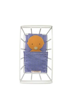 Gommu Pocket Furniture, Ledikant Blauw Geruit