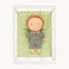 Gommu Poppen Ledikant Met Beddengoed Met Libertyprint