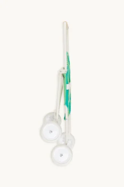 Gommu Poppenwagen, Groen Gestreept
