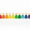 Grapat 12 Houten Nins Poppetjes