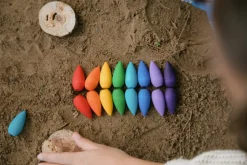 Grapat - Mandala Regenboog Sneeuwvlokjes, 36 Stuks