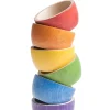 Grapat Bakjes (gekleurd), 6 Stuks