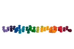 Grapat, Mandala Regenboog Paddenstoelen, 36 Stuks