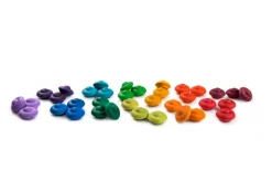 Grapat Mandala Regenboog Bloemetjes, 36 Stuks