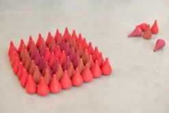 Grapat Mandala Vuurtjes (roodtinten), 36 Stuks