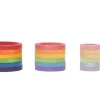 Grapat, Regenboog Ringen 24 Stuks