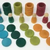 Grapat Set Nins, Ringen En Munten No Basic Colors
