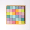 Grimm's Blokkenset Pastel, 36 Stuks