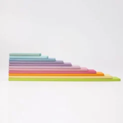 Grimm's Bouwplanken Pastelkleur