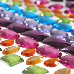 Grimm's Glitterstenen Groot, 140 Stuks