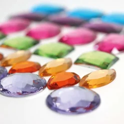 Grimm's Glitterstenen Groot, 28 Stuks