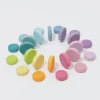 Grimm’s Pastel Munten Twee Formaten, 24 Stuks