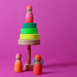 Grimm's Stapeltoren Klein, Neon Groen