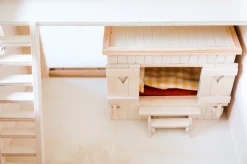 Het Houten Huis - Bedstee Met Loungestoel