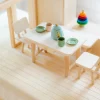 Het Houten Huis - Eettafel Met 2 Stoelen