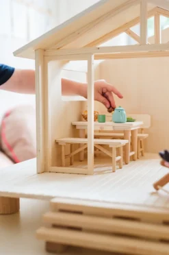 Het Houten Huis - Eettafel Met 2 Stoelen