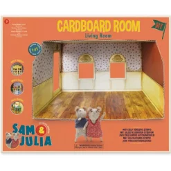 Het Muizenhuis, Kartonnen Miniatuur Woonkamer