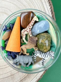 Invitation To Imagine Speelklei, Safari Surprise Pot 250 Gram