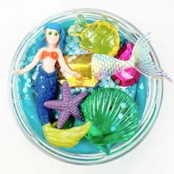 Invitation To Imagine Speelklei, Mermaid Surprise Pot 250 Gram