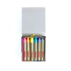 Kitpas (raam)krijt - Face Pastel Kleuren, 6 Stuks