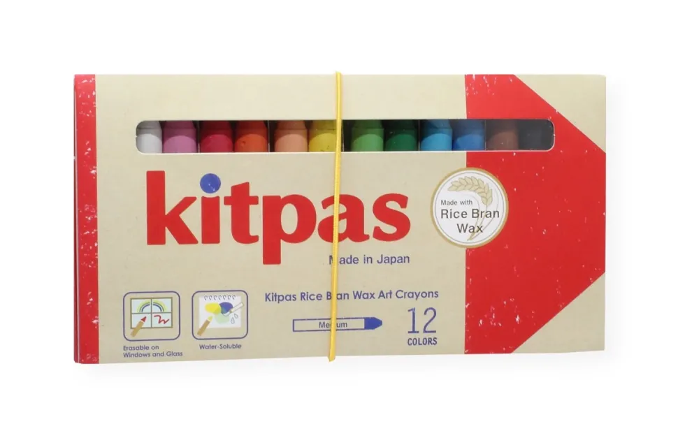 Kitpas (raam)krijt, 12 Stuks