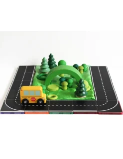 Learn & Grow Magnetische Tegel Toppers, Road Pack 40 Stuks