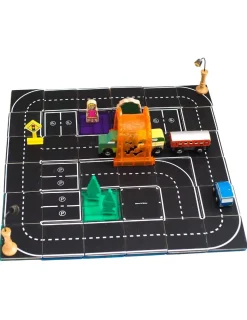 Learn & Grow Magnetische Tegel Toppers, Road Pack 40 Stuks