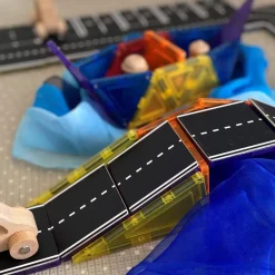 Learn & Grow Magnetische Tegel Toppers, Road Pack 40 Stuks