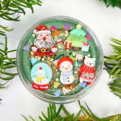 Limited Edition Speelklei, Christmas Surprise Pot, 250 Gram