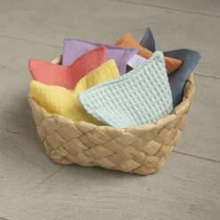 Little Botanic Label - Sensorische Pittenzakjes Pastel, 6 Stuks
