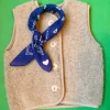 Luka Luna Boeren Bandana Donkerblauw + Hartjes Embleem
