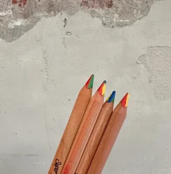 Lyra, Dik Potlood Vier Kleuren, 1 Stuk