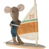 Maileg Beach Mouse, Surfer Kleine Broer