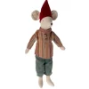 Maileg Kerst Muis Medium, Jongen