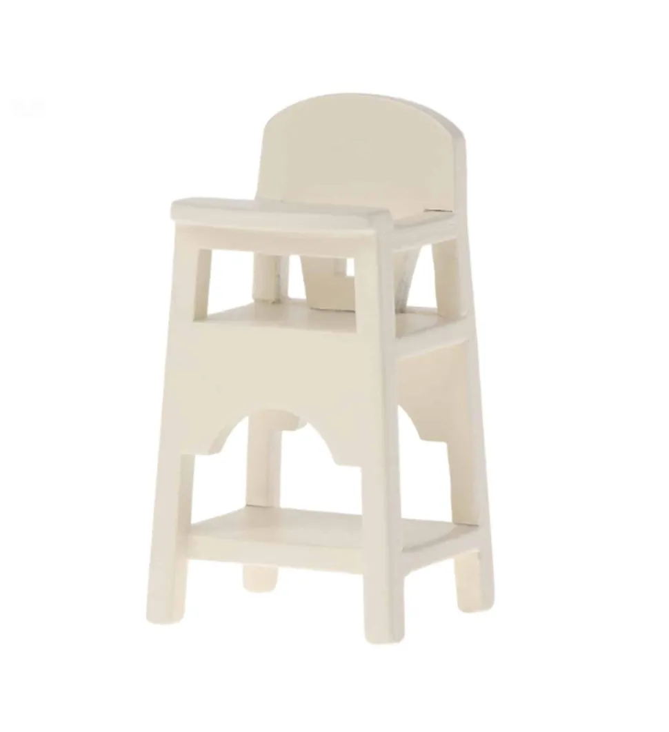 Maileg Kinderstoel, Off White (size Muis)