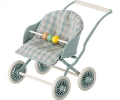 Maileg Kinderwagen, Mint (size Muis)